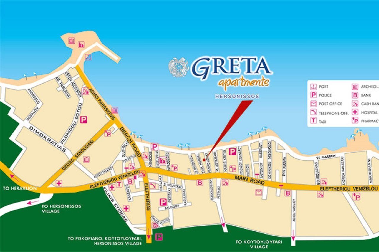 Greta Apartments Херсонисос Екстериор снимка